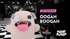 Fuggler - Jucarie de plus, 23 cm - Ciudateii cu par, Oogah Boogah - Balding Grey - Img 2