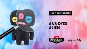 Fuggler - Jucarie de plus, 23 cm - Ciudateii din laborator, ANNOYED ALIEN - Img 6