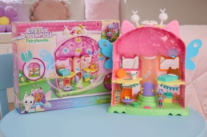 Gabbys Dollhouse Fairylandia Set De Joaca Zana Magica Flutter Cu Figurina Gabby Inclusa - Img 9