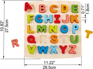 Hape Puzzle Alfabet Chunky - Img 4