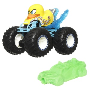 Hot Wheels Monster Truck Masinuta Duck N Roll Scara 1:64 - Img 4