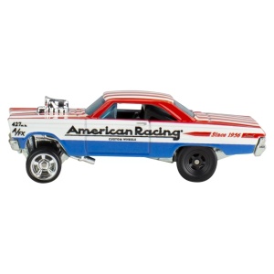Hot Wheels Premium Real Riders Pop Culture Masinuta Metalica Mercury Comet Cyclone 65 Scara 1:64 - Img 2