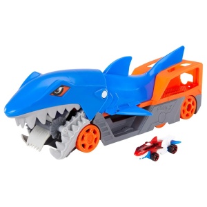 Hot Wheels Transportator Rechin Cu Masinuta Inclusa - Img 7