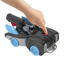 Imaginext Dc Super Friends Vehicul Cu Figurina Bat-Tech Batmobil - Img 3