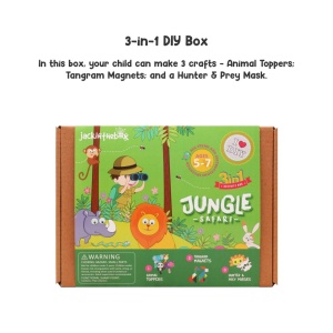 Jack In The Box - Kit Creatie 3-In-1 Safari In Jungla - Img 3
