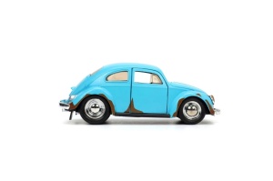 Jada Disney Stitch Set Figurina Stitch Si Masinuta Metalica Volkswagen Beetle Scara 1 La 32 - Img 3
