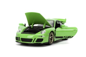 Jada Fast Furious Masinuat Metalica Porsche F10 2007 Scara 1 La 24 - Img 2