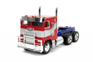 Jada Transformers T7 Optimus Prime 1 Camion Metalic Scara 1:24 - Img 2