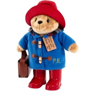 Jucarie de plus ursuletul Paddington cu valiza si cizme, 30 cm - Img 3