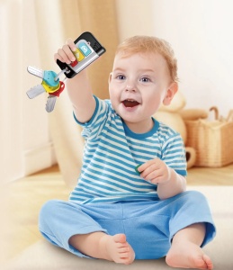 Jucarie Interactiva Chei Auto Bebe Joaca-Te Si Porneste - Img 3