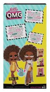 L.O.L. Surprise! Omg Royal Bee Papusa Fashionista Cu Accesorii - Img 6