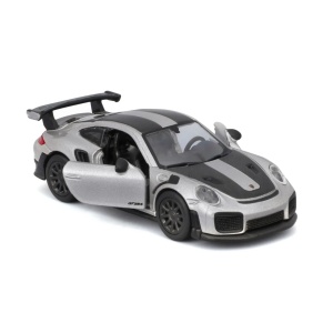 Maisto Masinuta Metalica Speed Icons Porsche 911 Gt2 Rs Silver Black Scara 1 La 64 - Img 2