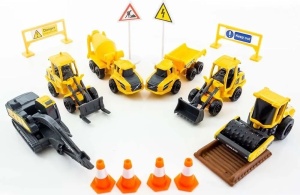 Maisto Set Utilaje De Constructii Volvo - Img 7