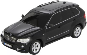 Masina Cu Telecomanda Bmw X5 Negru Cu Scara 1 La 18 - Img 3
