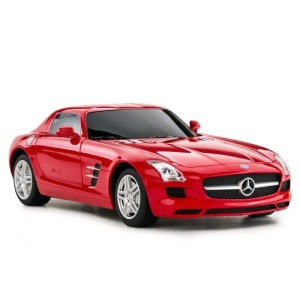 Masina Cu Telecomanda Mercedes-Benz Sls Amg Rosu Scara 1 La 24 - Img 2