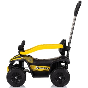 Masinuta de impins Chipolino ATV cu maner yellow - Img 4