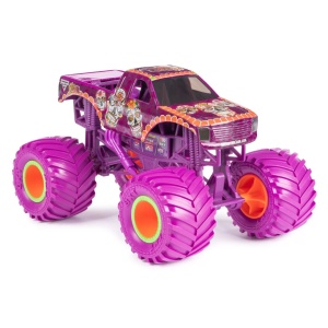 Monster Jam Masinuta Metalica Calavera Scara 1:24 - Img 3