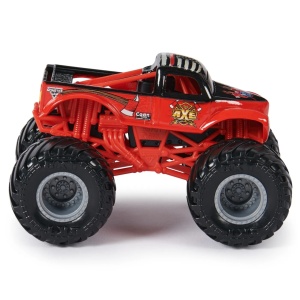 Monster Jam Set 2 Masinute Metalice Lumberjack Si Axe Scara 1:64 - Img 6