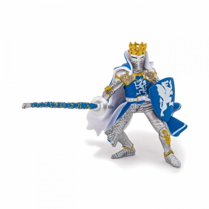 Papo Figurina Rege Cu Blazon Dragon Albastru - Img 2