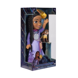 Papusa interactiva Asha, personaj din animatia Disney Wish, include accesorii, 38 cm - Img 8