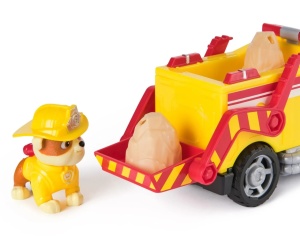Patrula Catelusilor Vehicul De Salvare Masina De Pompieri Si Figurina Rubble - Img 6