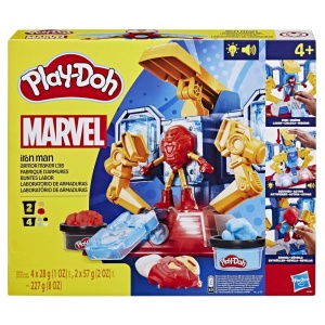 Play Doh Iron Man Laboratorul De Armura - Img 1