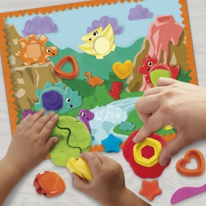 Play Doh Jucarie Cu Activitati Dinozaur Cu Forme Si Culori - Img 5