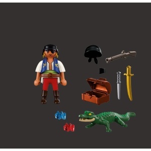 Playmobil - Figurina pirat si caiman - Img 5