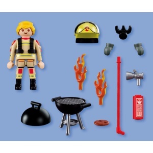 Playmobil - Figurina pompier si gratar - Img 4