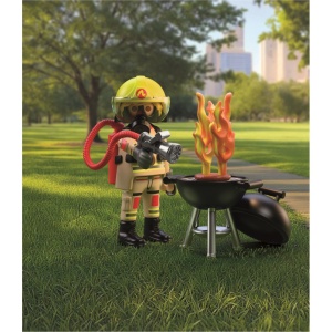 Playmobil - Figurina pompier si gratar - Img 5