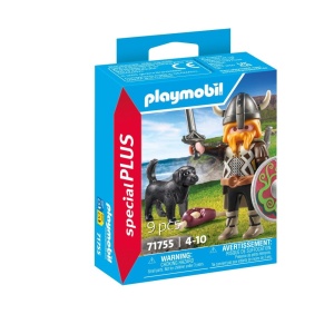 Playmobil - Figurina viking cu caine de paza - Img 2