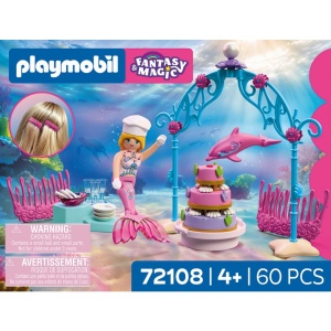 Playmobil - Jucarie de rol Bufet pentru nunta subacvatica - Img 2