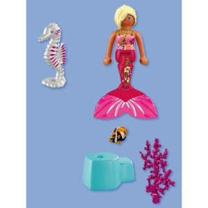Playmobil - Jucarie de rol Sirena si calut de mare - Img 3
