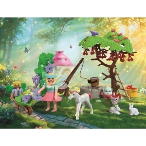 Playmobil - Jucarie de rol Zana gradinii si pui de unicorn - Img 2