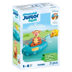 Playmobil Junior Disney plimbare cu barca gonflabila a lui Tigger - Img 3