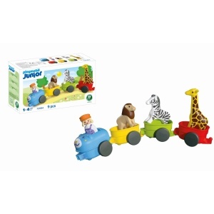 Playmobil - Junior Trenulet cu animale