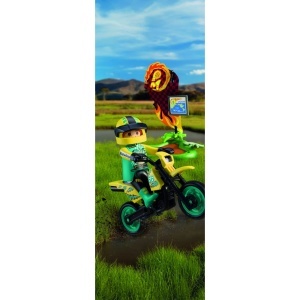 Playmobil - Motocicleta off road pentru aventura si explorare - Img 3