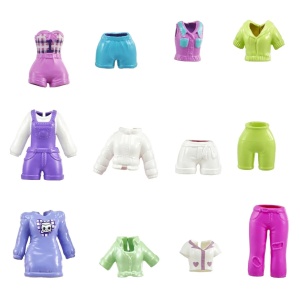 Polly Pocket Set 2 Papusi Si Accesorii 27 Piese - Img 2