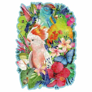 Puzzle lemn pasari 300 piese - Img 2