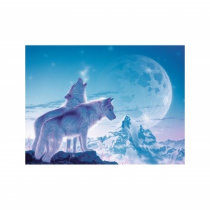 Puzzle Lupi La Apus, 1500 Piese - Img 2