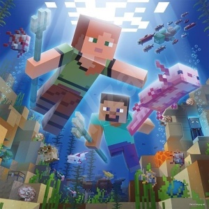 Puzzle Minecraft, 3X49 Piese - Img 3