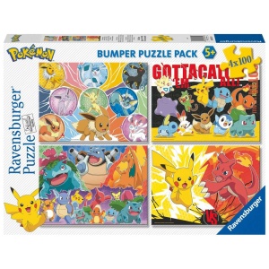 Puzzle Pokemon 4X100