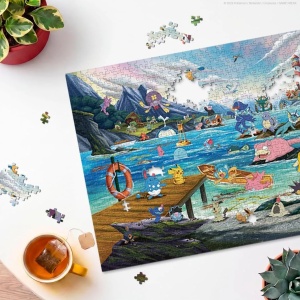 Puzzle Pokemon Vaporeon Si Marea Calda 1000 - Img 3