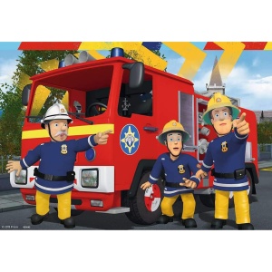 Puzzle Pompierul Sam, 2X24 Piese - Img 2