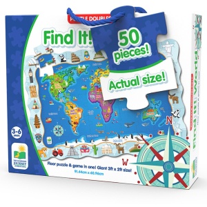 Puzzle Si Joc Harta Lumii - Img 2