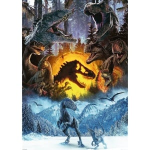 Puzzle Trefl 1000 Jurassic World In Lumea Jurassic Park - Img 2