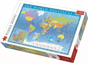 Puzzle Trefl 2000 Harta Politica A Lumii