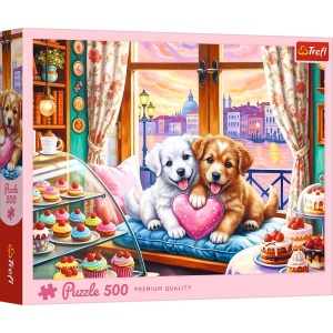 Puzzle Trefl 500 Iubire De Catelus
