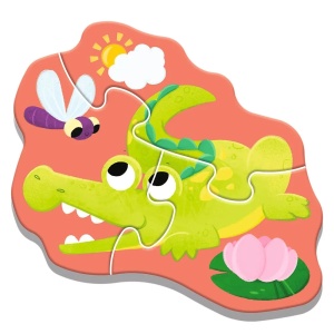 Puzzle Trefl Baby Clasic Puii De Animale 14 Piese - Img 3
