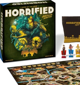 Ravensburger Joc Horrified Monstri Americani In Limba Engleza - Img 3